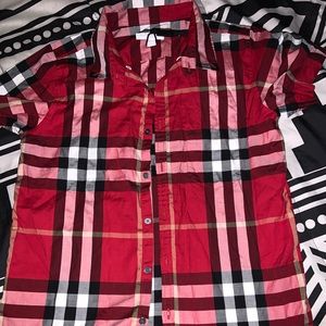 Boys Burberry shirt